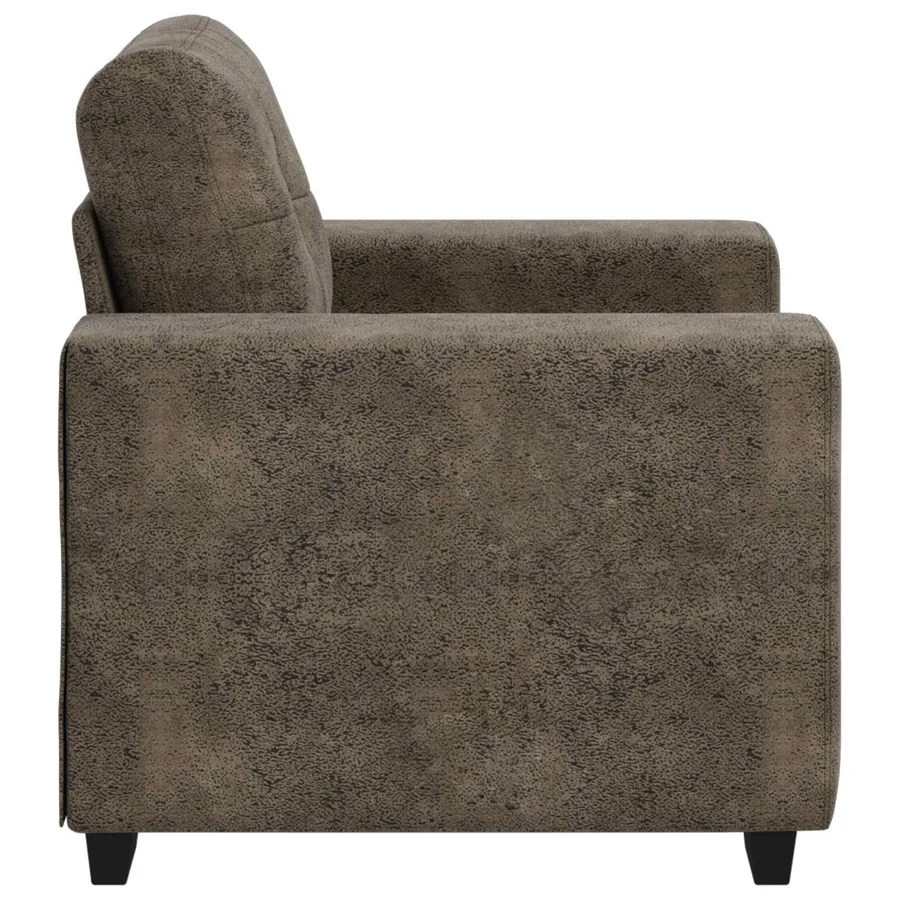 Fauteuil gris foncé 59 cm similicuir - 5