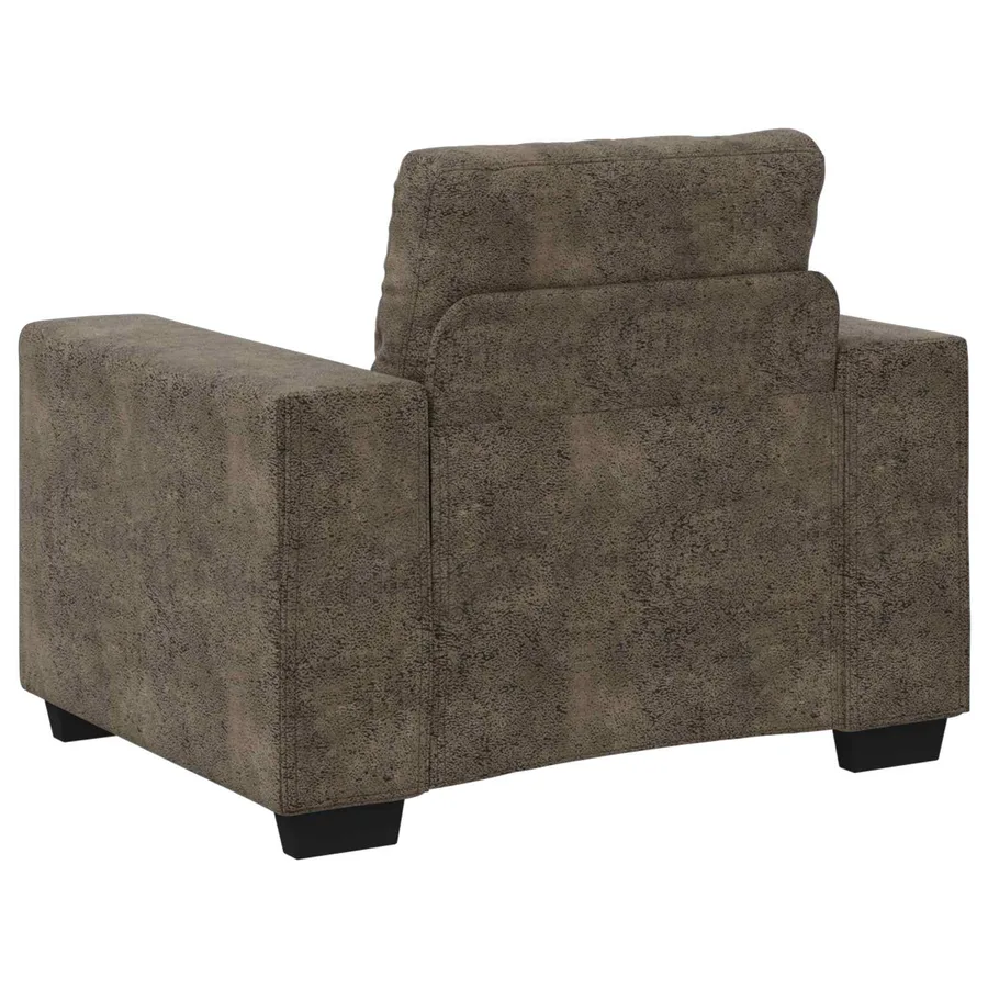 Fauteuil gris foncé 59 cm similicuir - 6