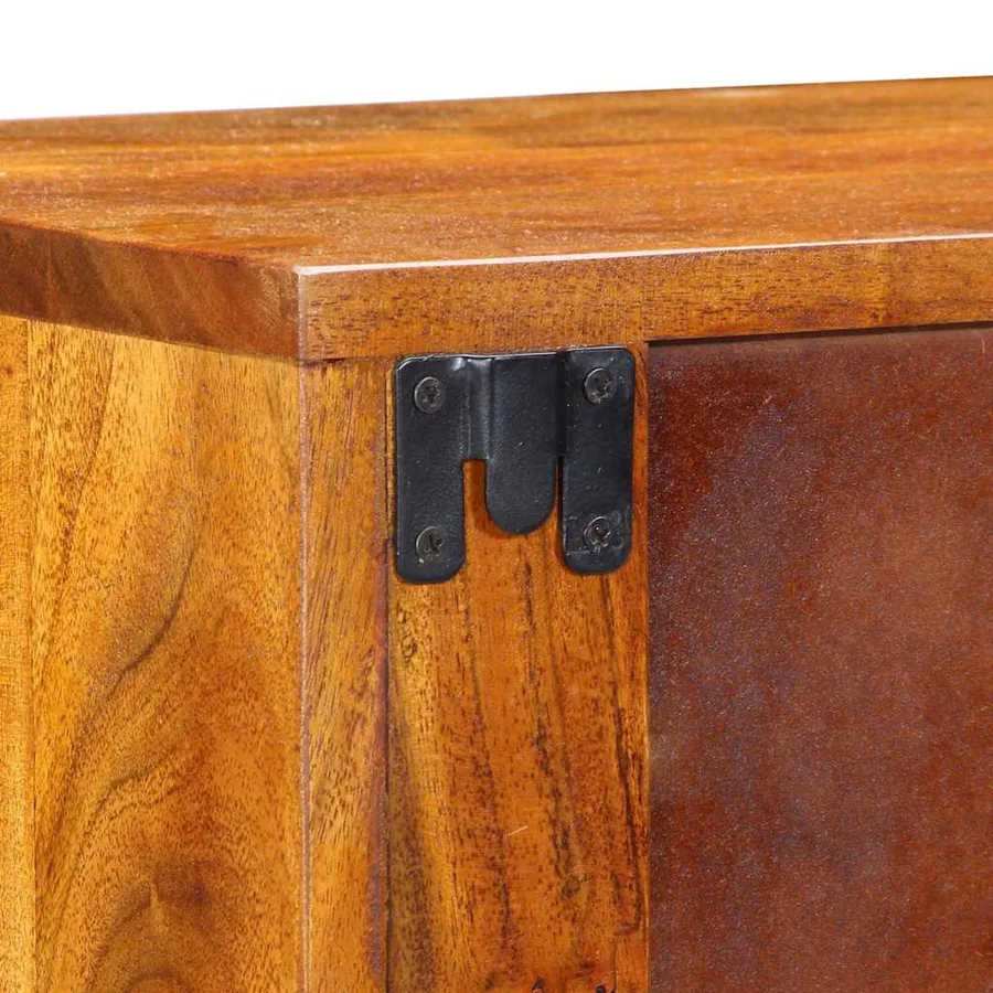 Cabinet de chevet avec tiroir 2 pcs Marron 35 x 30 x 22 cm - 11