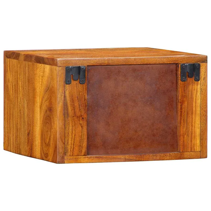 Cabinet de chevet avec tiroir 2 pcs Marron 35 x 30 x 22 cm - 8