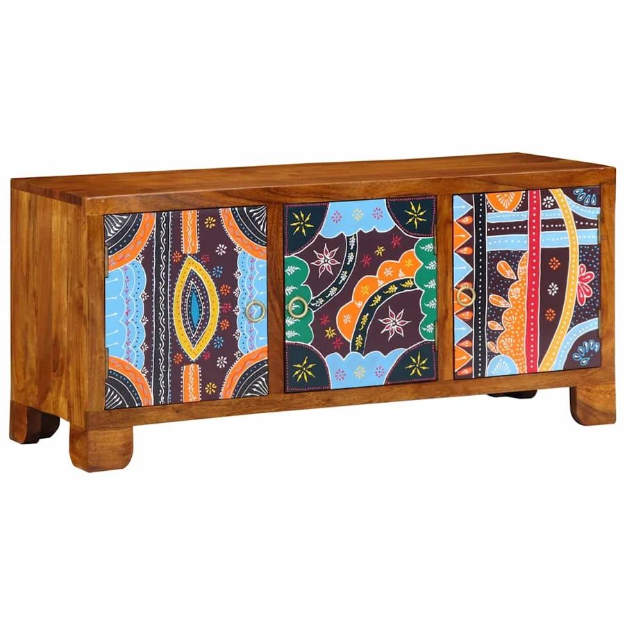 Banc à chaussures avec stockage Marron miel 100 x 35 x 45 cm - 2