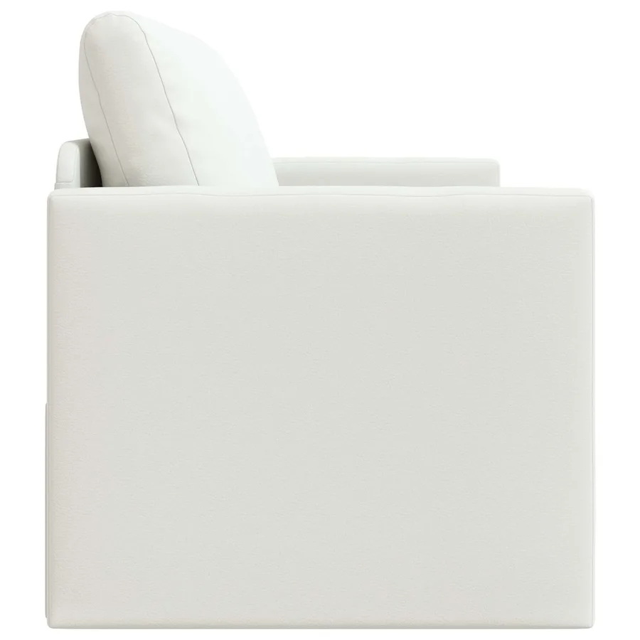 Canapé-Lit Blanc 124 x 71 x 78 cm Simili cuir - 6