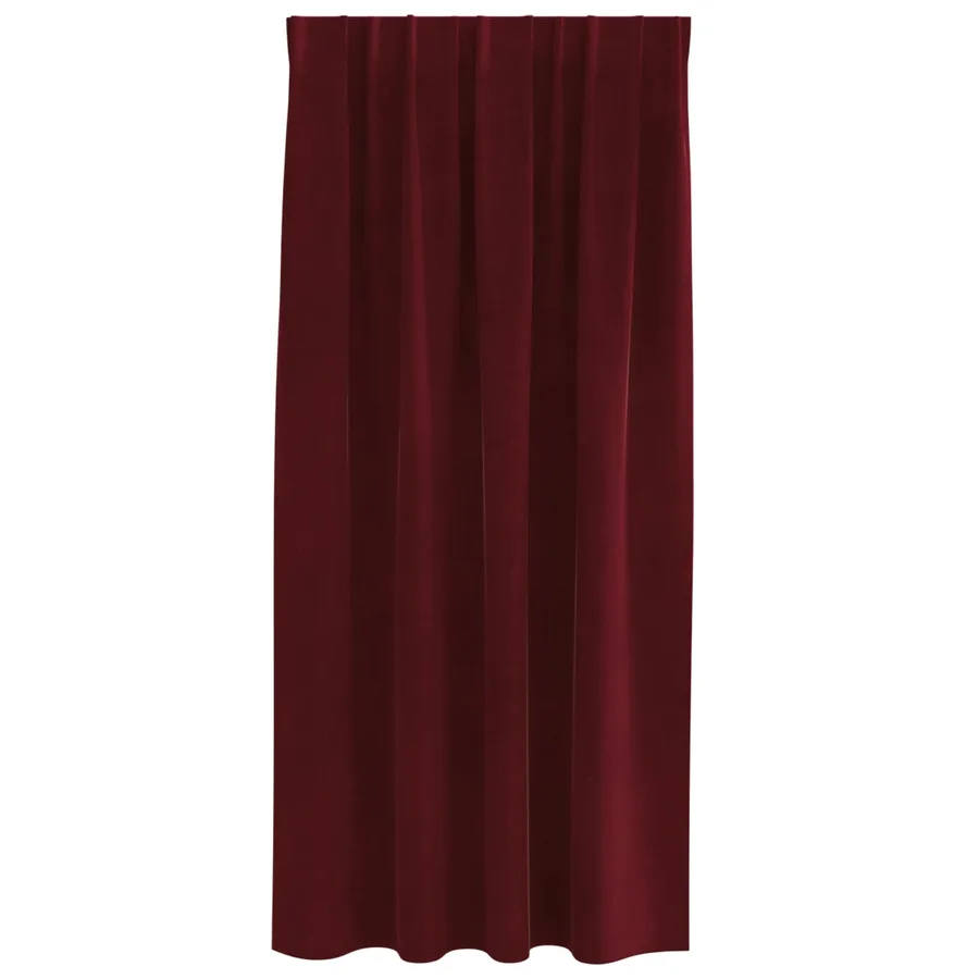 Rideaux occultants 2 pcs Bordeaux 140 x 175 cm Velours - 4
