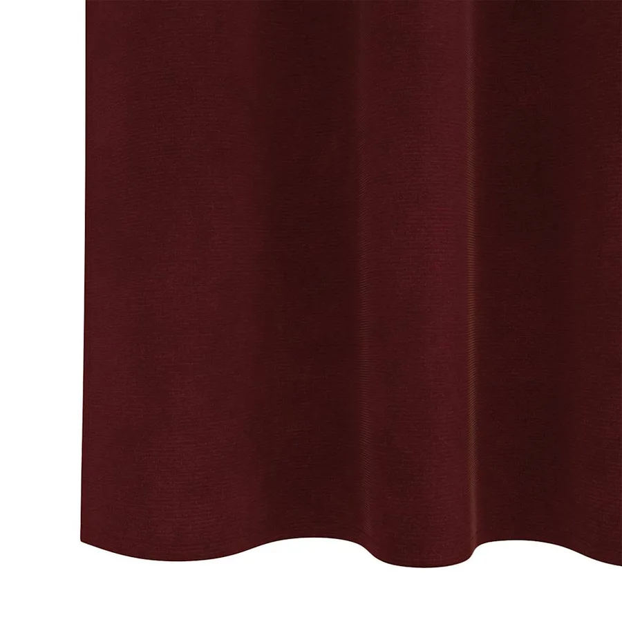 Rideaux occultants 2 pcs Bordeaux 140 x 245 cm Velours - 6