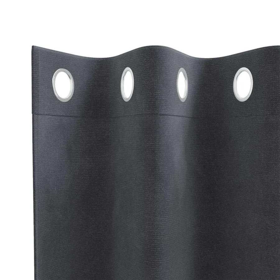 Rideaux occultants 2 pcs Gris clair 140 x 225 cm Velours - 5
