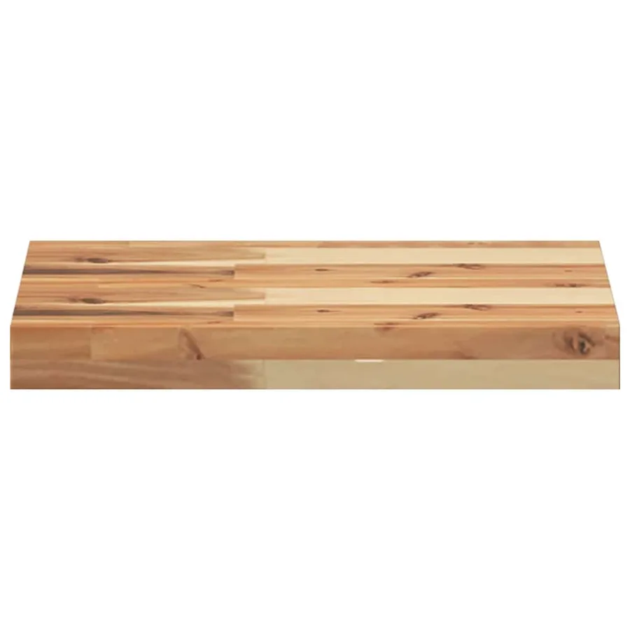 Étagères flottantes 2 pcs 40x30x4 cm acacia massif à l'huile - 4