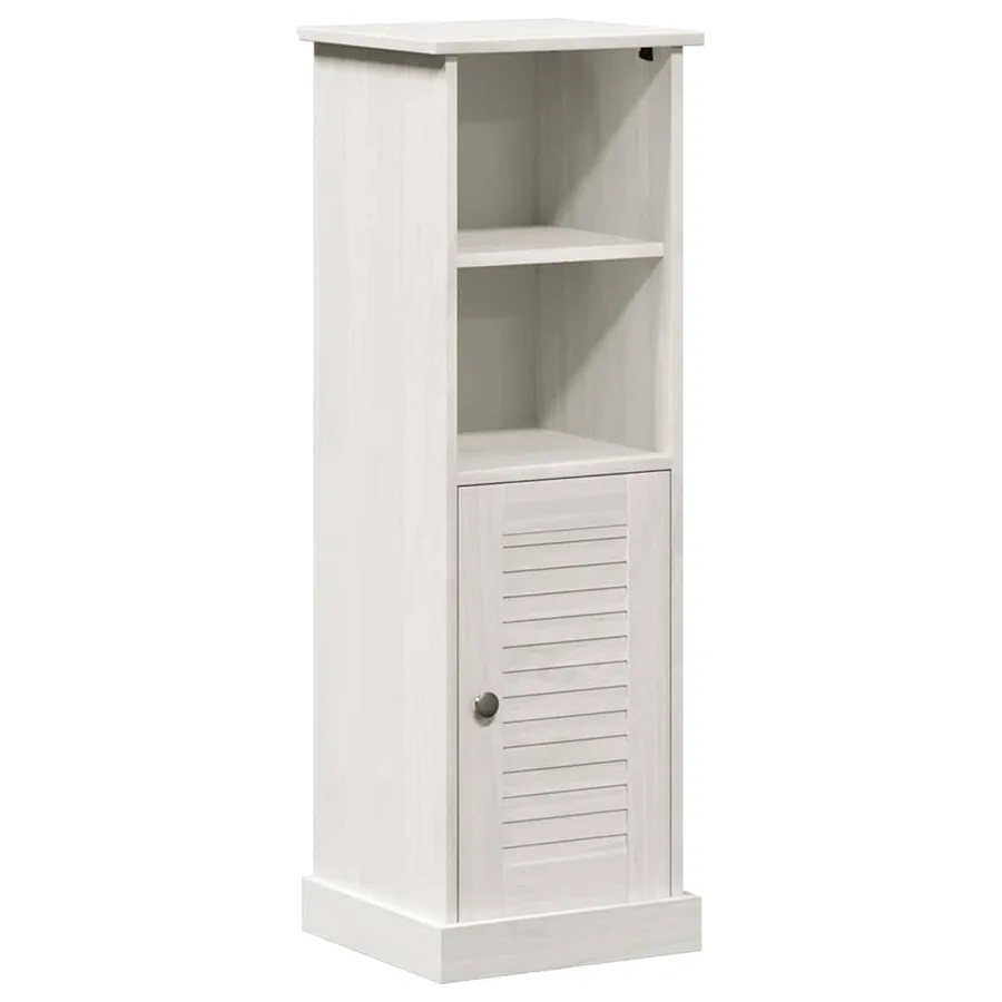 Armoire de salle de bain avec porte VIGO Blanc et Blanc Antique - 2