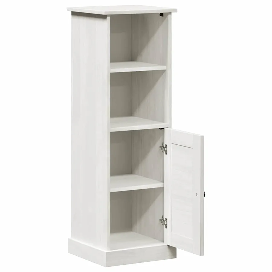 Armoire de salle de bain avec porte VIGO Blanc et Blanc Antique - 5
