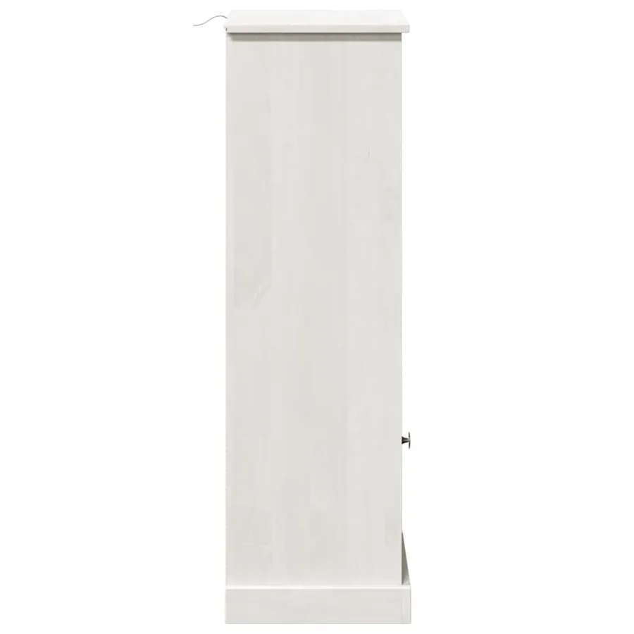 Armoire de salle de bain avec porte VIGO Blanc et Blanc Antique - 7