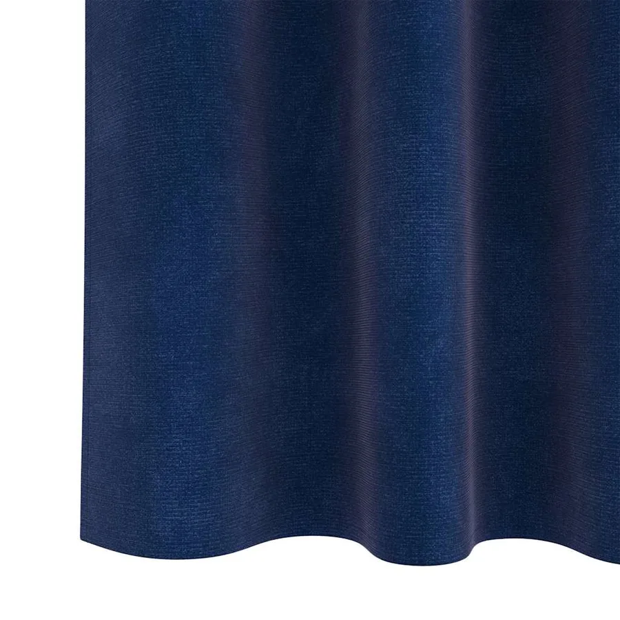 Rideaux occultants 2 pcs Bleu foncé 140 x 245 cm Velours - 6