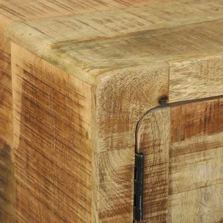 Table basse Marron 80 x 54 x 45 cm Bois de mangue massif - 9