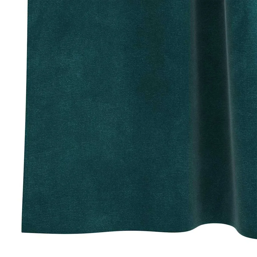 Rideaux occultants 2 pcs Vert foncé 140 x 225 cm Velours - 6