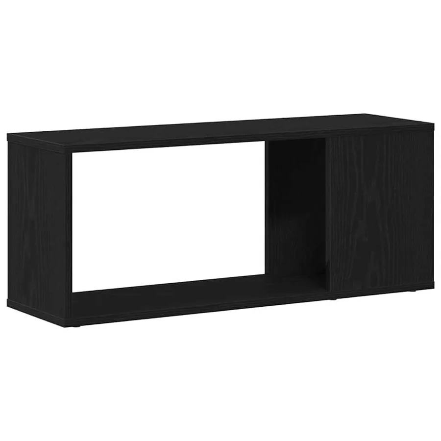 Ensemble meuble TV Chêne noir 80 x 24 x 32 cm Bois d'ingénierie - 5