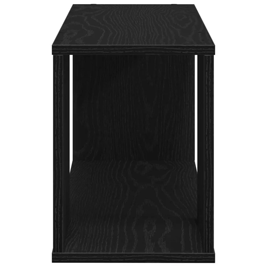 Ensemble meuble TV Chêne noir 80 x 24 x 32 cm Bois d'ingénierie - 7