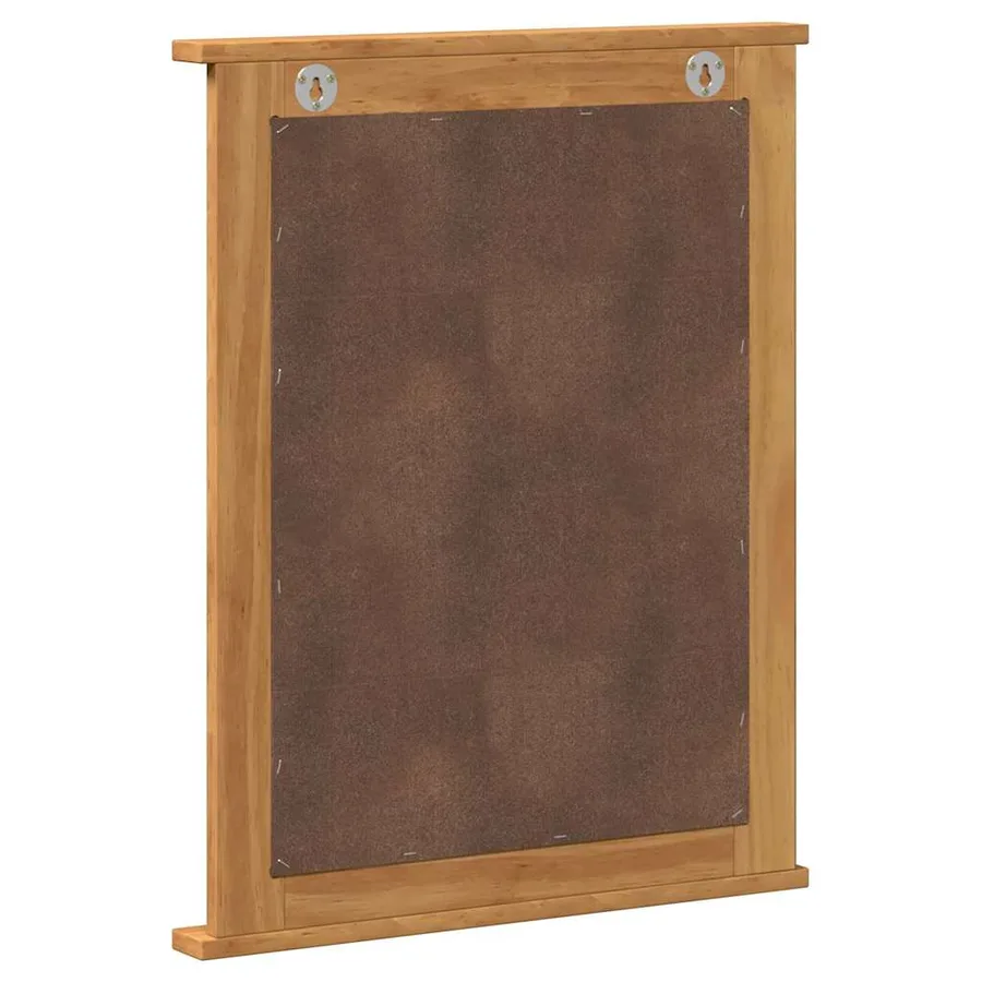 Miroir VIGO Marron miel 55,5 x 5 x 70 cm Bois de pin massif - 6