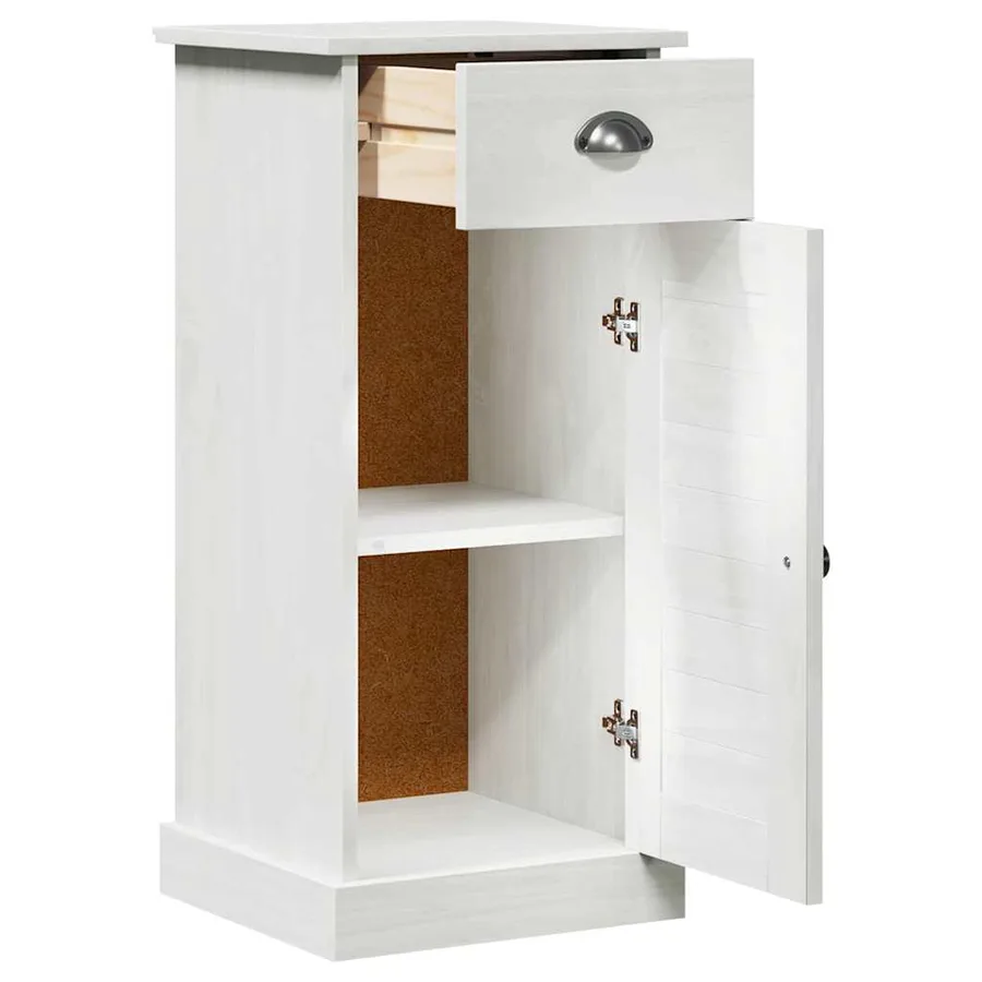 Armoire de salle de bain avec tiroir VIGO Marron et Marron Miel - 5