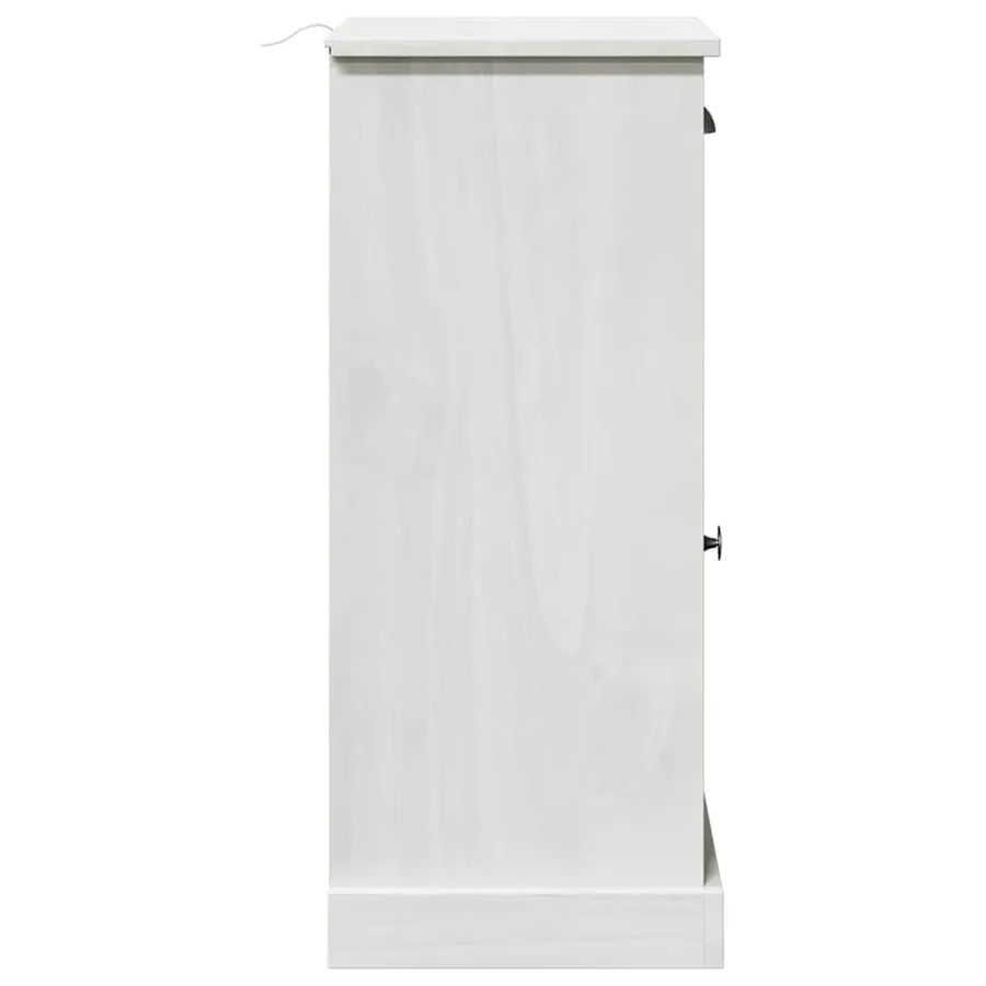 Armoire de salle de bain avec tiroir VIGO Marron et Marron Miel - 7