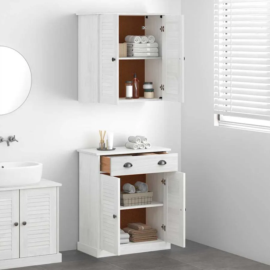 Ensemble de mobilier de salle de bain avec étagère VIGO 2 pcs - 4