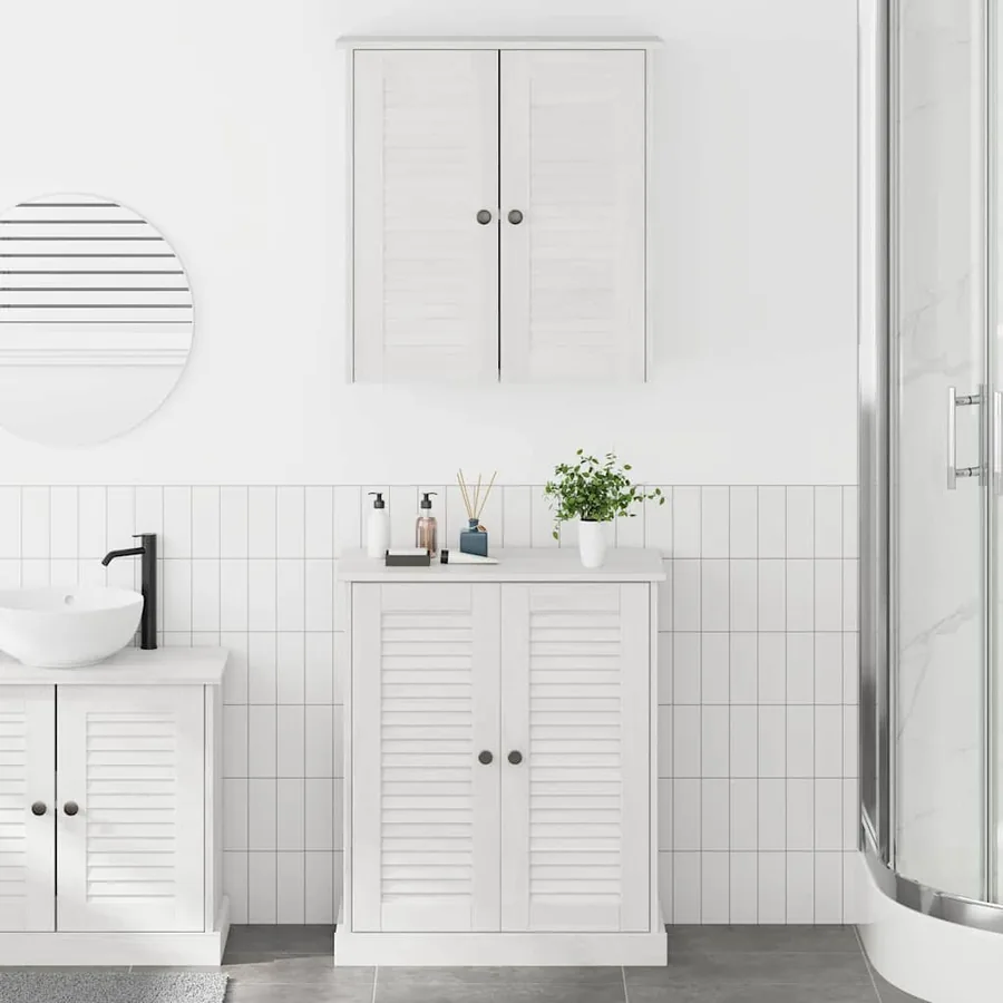 Ensemble de mobilier de salle de bain 2 pcs 67,5 x 34 x 80 cm