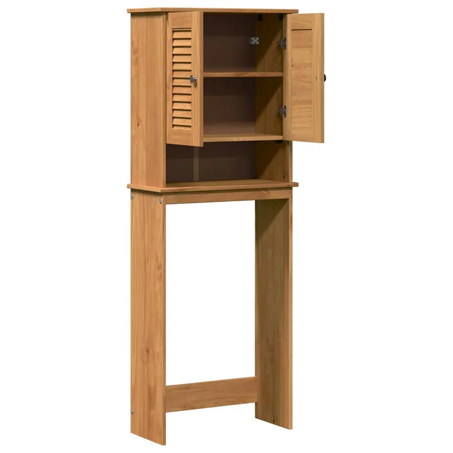 Armoire de toilette VIGO Marron et Marron Miel 60 x 27 x 161 cm - 5