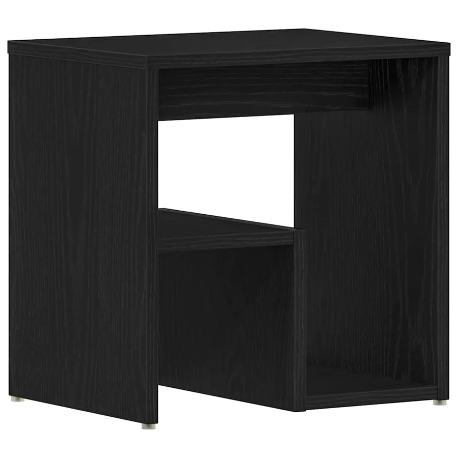 Cabinet de chevet 2 pcs Chêne noir 40 x 30 x 40 cm - 6