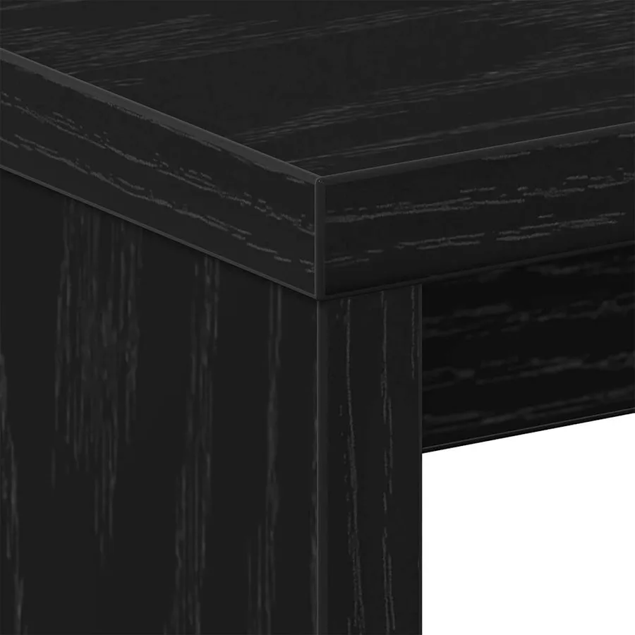 Cabinet de chevet 2 pcs Chêne noir 40 x 30 x 40 cm - 9