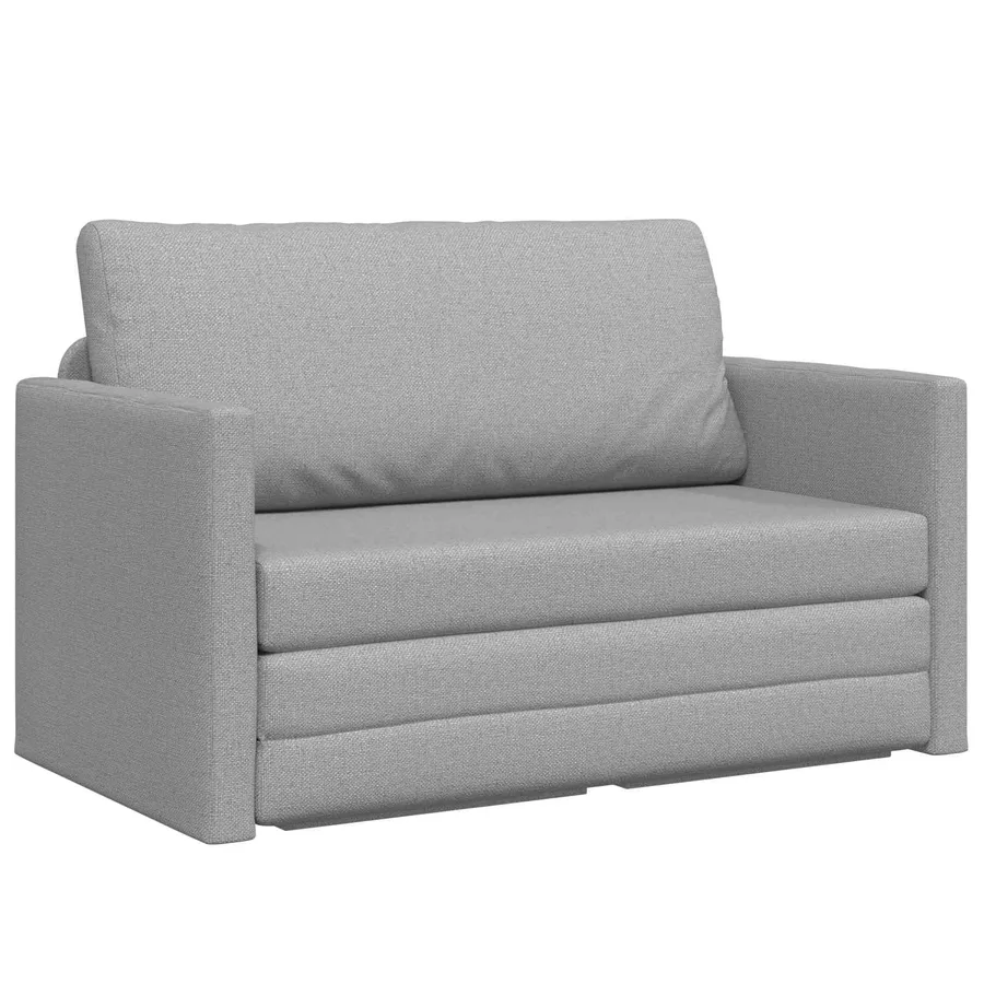 Canapé-Lit Gris nuage 124 x 71 x 78 cm tissu - 2