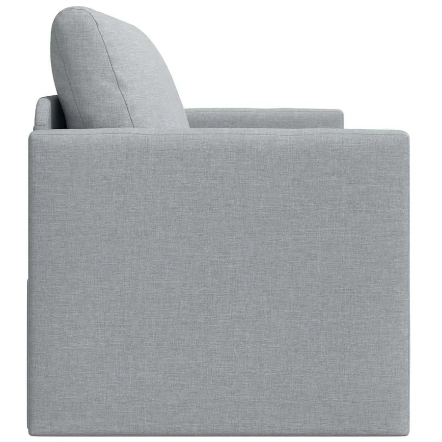 Canapé-Lit 110cm Gris clair tissu - 6