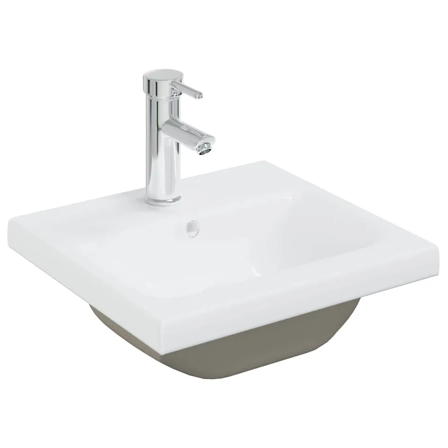 Meuble de Lavabo de Salle de Bain Chêne noir 41 x 39 x 62 cm - 5