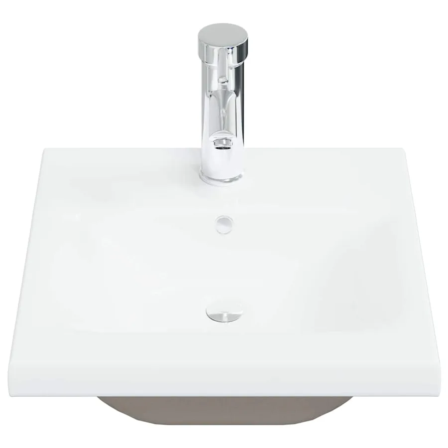 Meuble de Lavabo de Salle de Bain Chêne noir 41 x 39 x 62 cm - 7