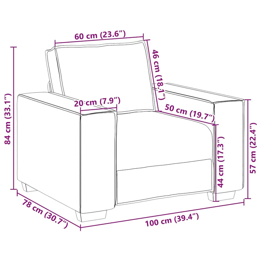 Ensemble de canapés 3 pcs avec coussins Marron Velours - 12