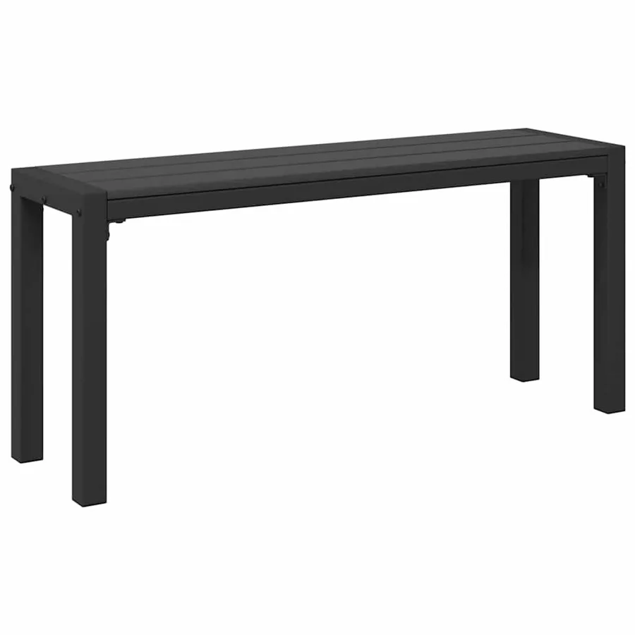 Ensemble de salle à manger pour jardin 3 pcs Anthracite Acier - 6