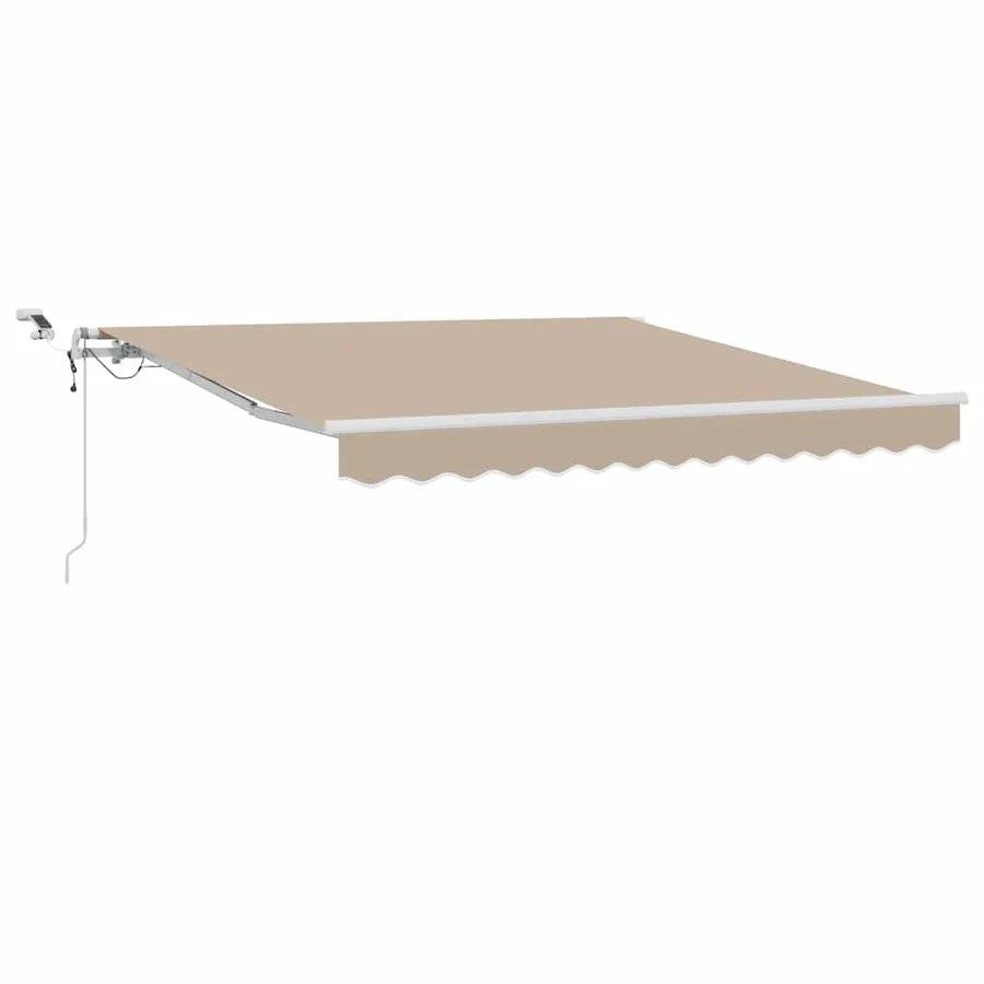 Auvent rétractable Beige 300 x 250 cm Polyester - 2