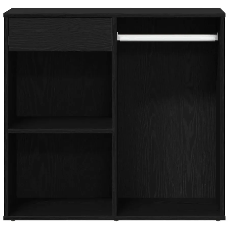 Cabinet de Cosmétiques avec tiroir Chêne noir 80 x 40 x 75 cm - 7