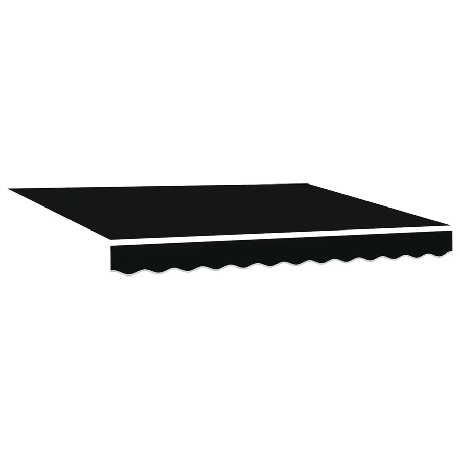 Auvent rétractable Noir 300 x 250 cm Polyester - 5