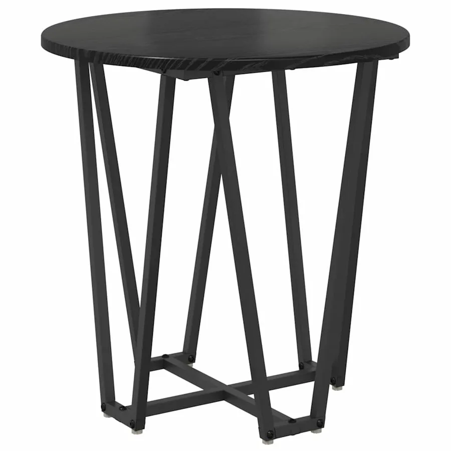Ensemble de tables d'appoint 2 pcs Chêne noir - 5