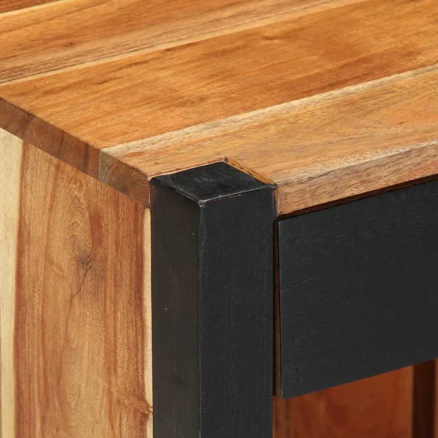 Cabinet de chevet 2 pcs Marron 40 x 35 x 50 cm - 9