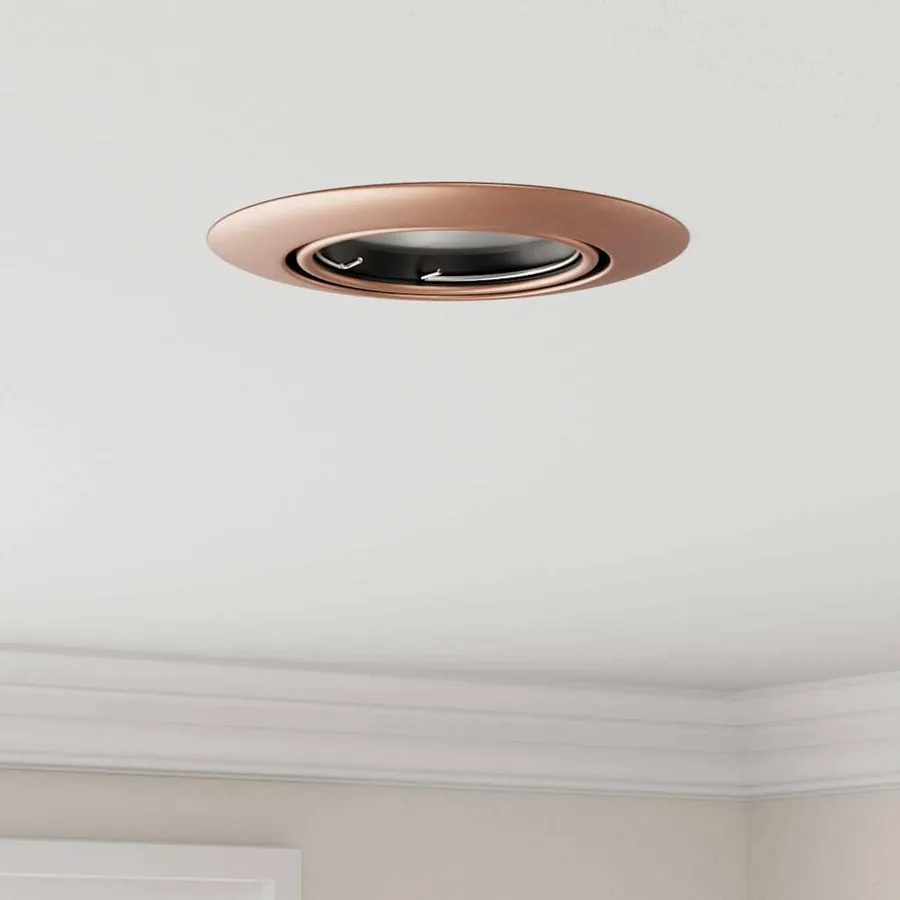 Projecteur 6 pcs Cuivre 9 x 9 x 2,5 cm Métal