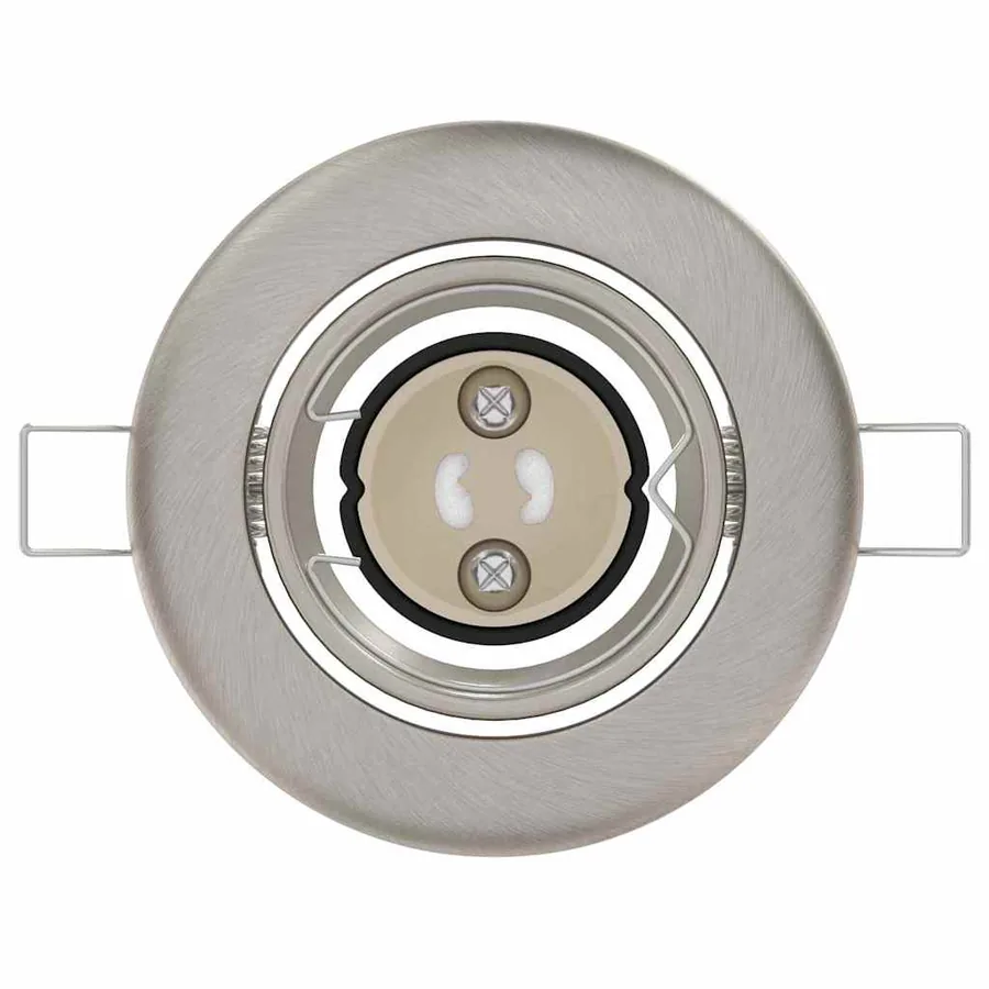 Projecteur 12 pcs Argenté 9 x 9 x 2,5 cm Métal - 6
