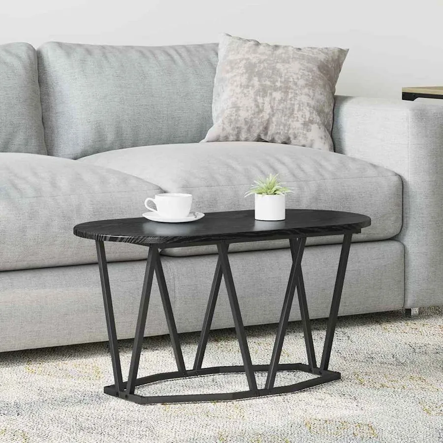 Table basse Chêne noir 80 x 40 x 40.5 cm