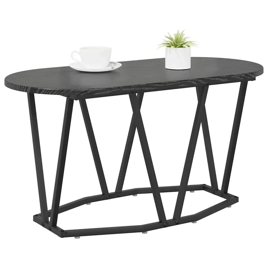 Table basse Chêne noir 80 x 40 x 40.5 cm - 3