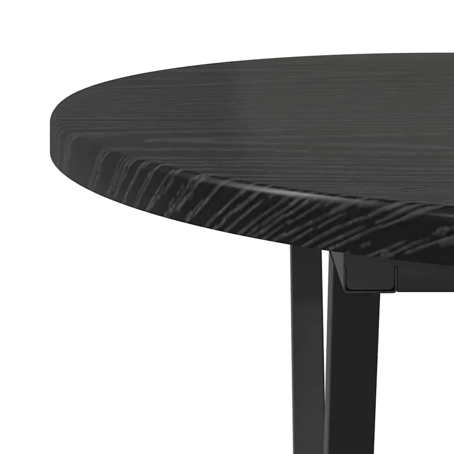 Table basse Chêne noir 80 x 40 x 40.5 cm - 7