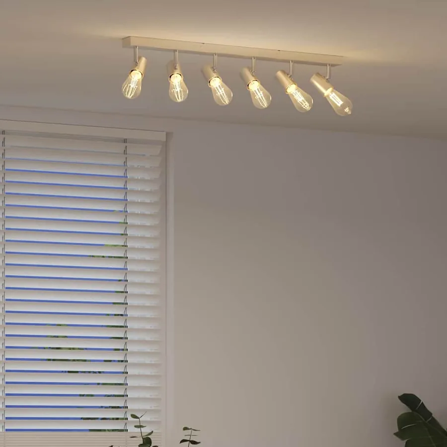 Spot de plafond Nickel 73 x 6,5 x 11,5 cm Métal - 4