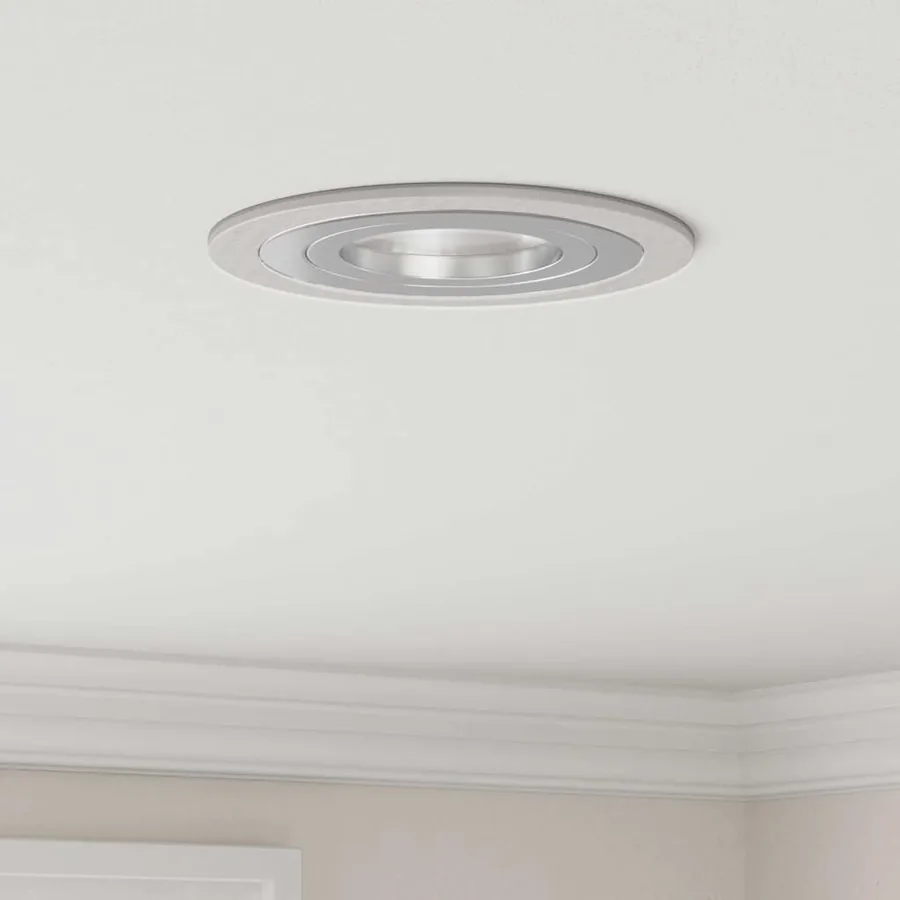 Projecteur 6 pcs Argenté 9 x 9 x 2 cm Aluminium