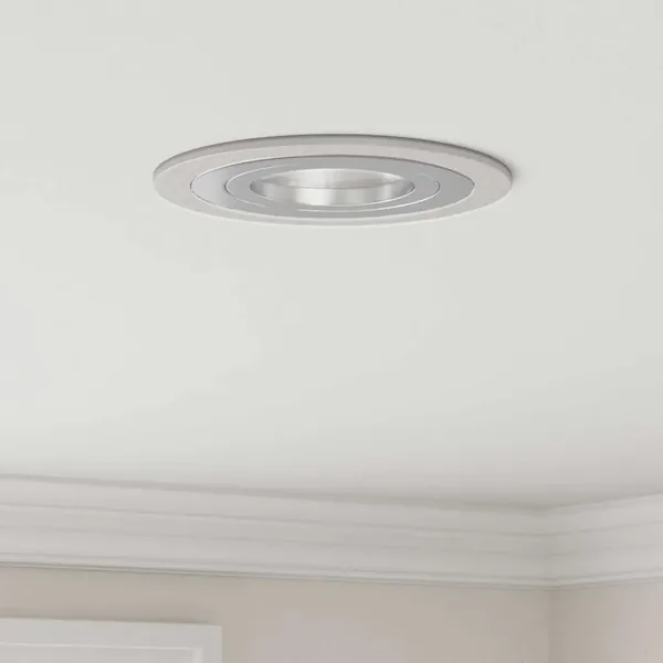Projecteur 6 pcs Argenté 9 x 9 x 2 cm Aluminium