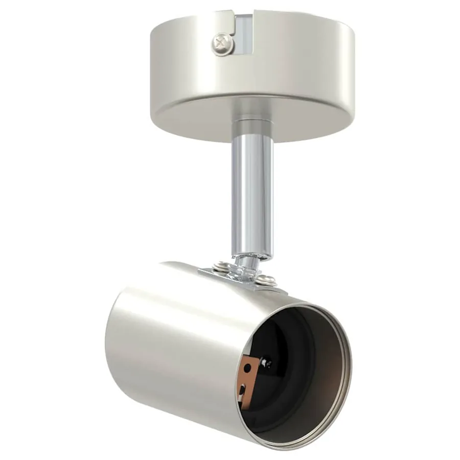 Spot de plafond Nickel 6,5 x 6 x 11,5 cm Métal - 2