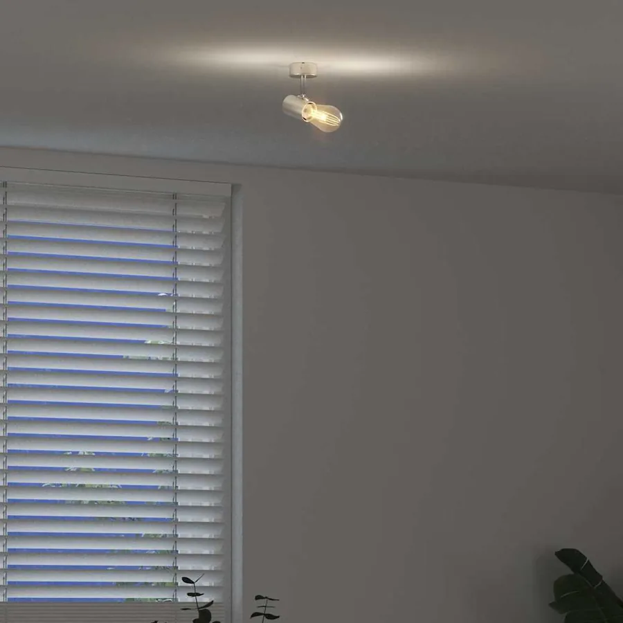 Spot de plafond Nickel 6,5 x 6 x 11,5 cm Métal - 4
