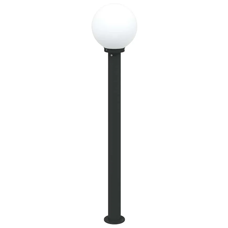 Borne lumineuse 120 cm noire IP44 - 4