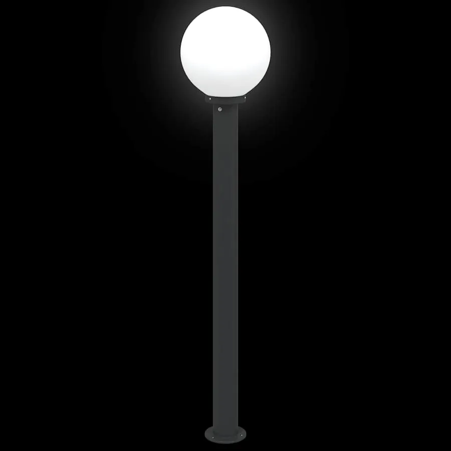 Borne lumineuse 120 cm noire IP44 - 6