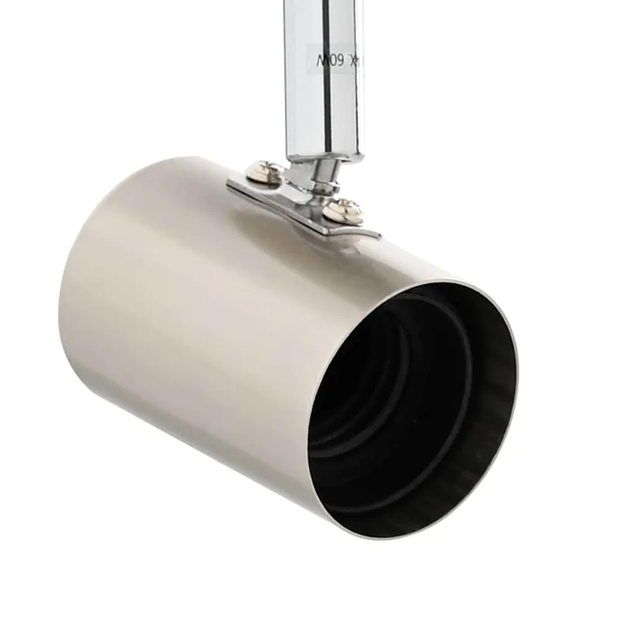 Spot de plafond Nickel 38 x 6 x 16 cm Métal - 8